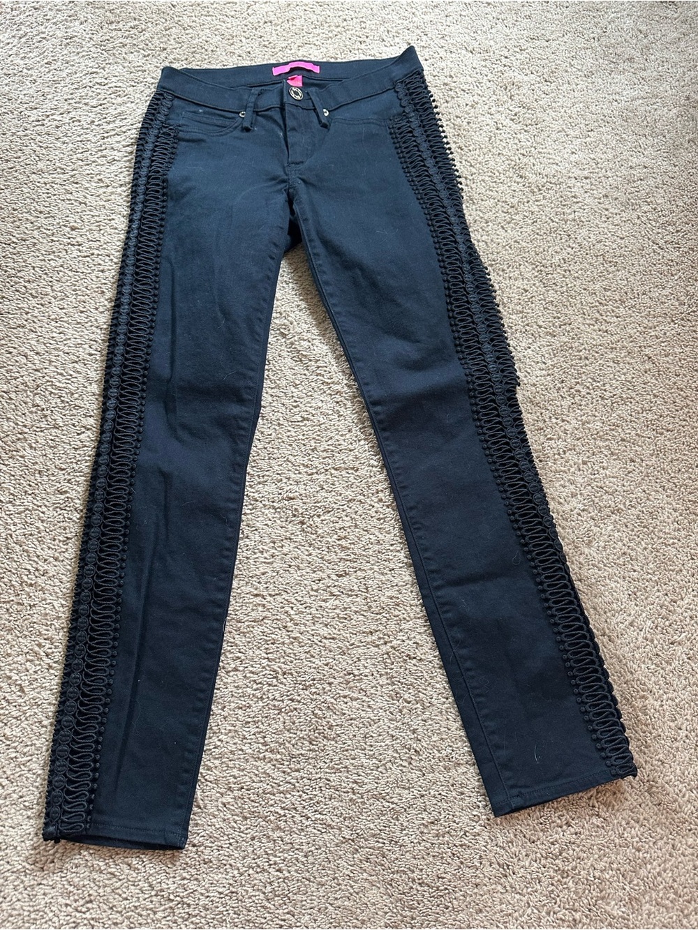 Lilly Pulitzer Black Jeans.